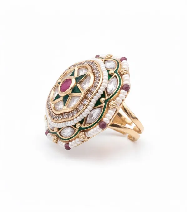 Gold_Rajrani_Ring_For_Women